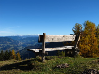 wanderung im herbst