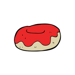 cartoon donut