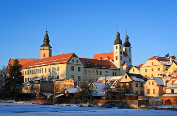 Castle in Telc, Czech Republic