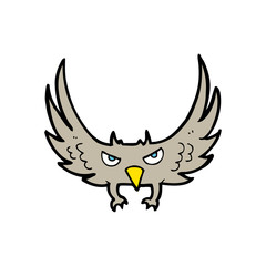 cartoon flying bird
