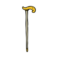 cartoon walking stick