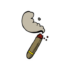 cartoon cigar