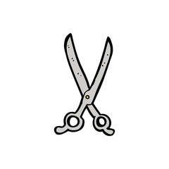 cartoon scissors