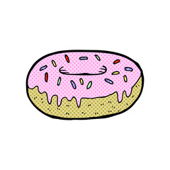 cartoon donut