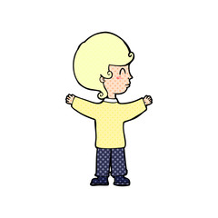 cartoon woman