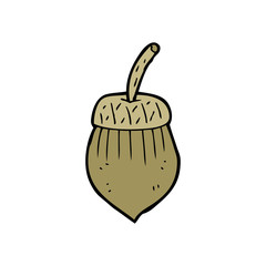 cartoon acorn