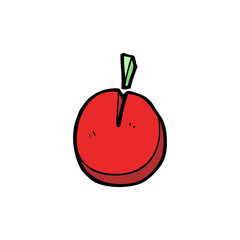 doodle cartoon pie chart