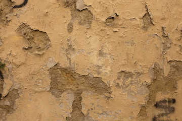 Textured street wall