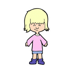 cartoon girl