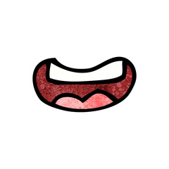 cartoon mouth