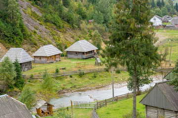 Village in the mountains