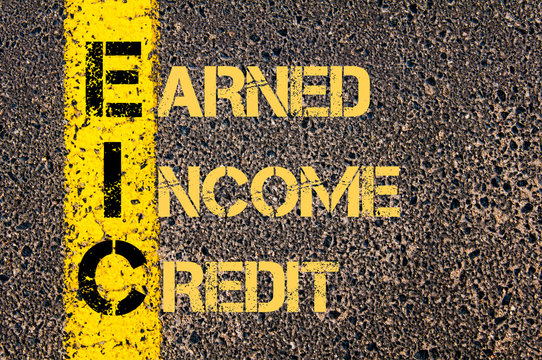 Business Acronym EIC as EARNED INCOME CREDIT
