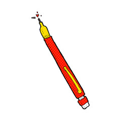 cartoon pencil