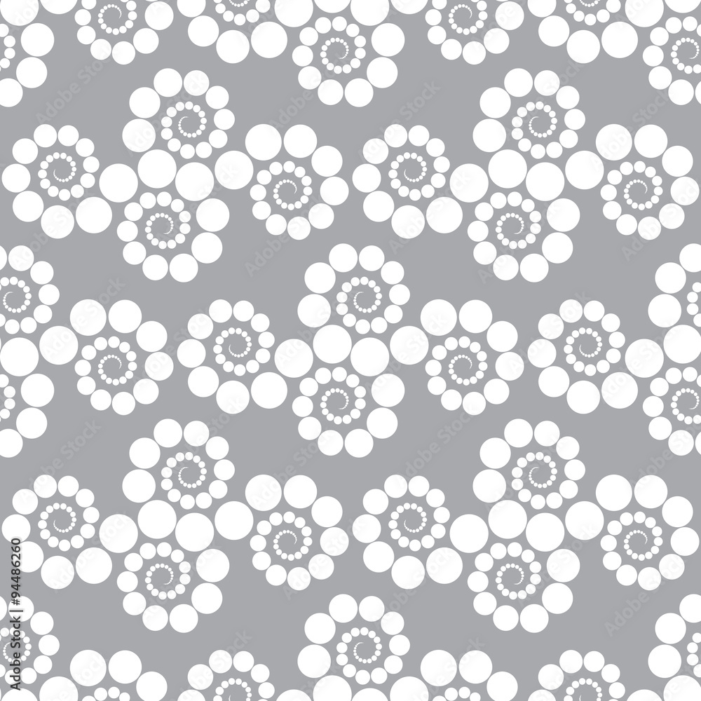 Aufkleber seamless geometric pattern dots around . can be used for backgrounds and page fill web design. vecto