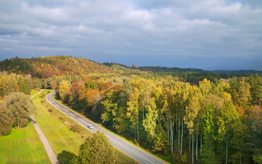 Country landscape.