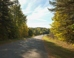 Country road.
