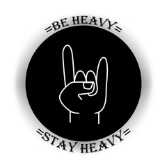 Heavy metal symbol