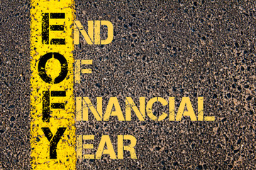 Business Acronym EOFY as END OF FINANCIAL YEAR