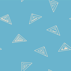 Seamless background with celtic geometric ornament for your design