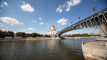 Fototapeta na wymiar Moscow. Cathedral of Christ the Saviour