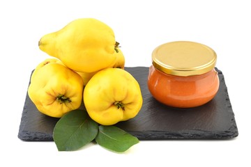 Fruit of Quince and quince marmalade