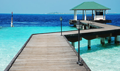 Fototapeta na wymiar isole maldive