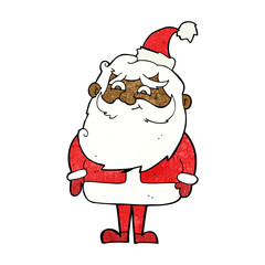 cartoon santa claus