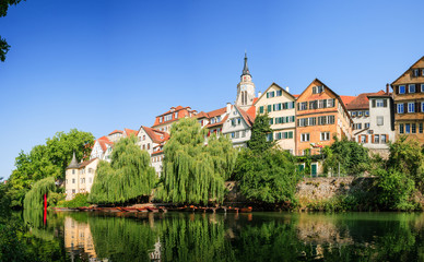 Fototapeta na wymiar Stadtansicht von Tübingen