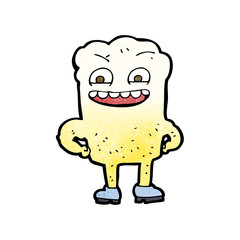 cartoon happy tooth