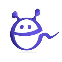 E letter volume logo