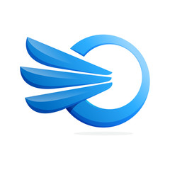 A letter volume logo