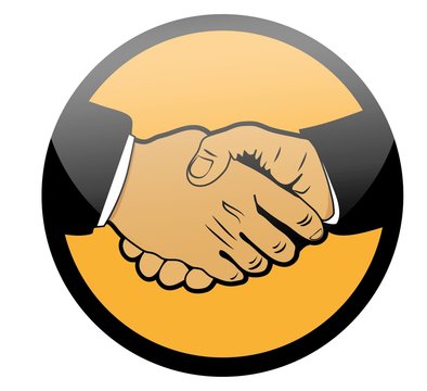 recommend clip art: handshake symbol,emblem,business deal