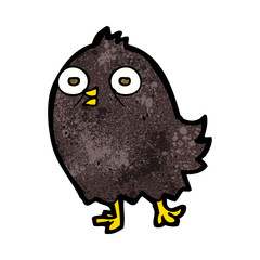 funny cartoon bird
