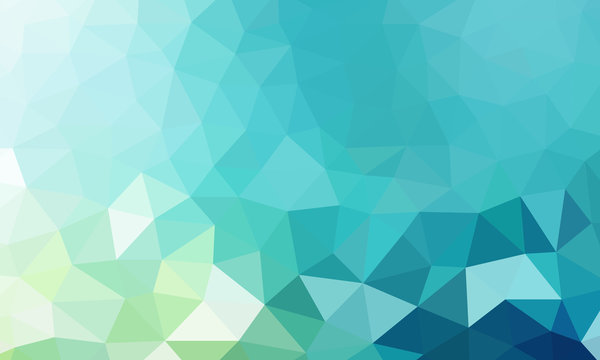 low poly background teal 2