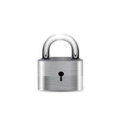 Lock icon. Vector