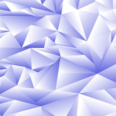 Abstract Blue Polygonal Background