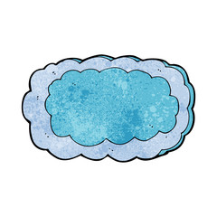 cartoon cloud symbol