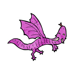cartoon little dragon