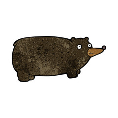 funny cartoon bear