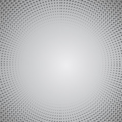 Grey Halftone Pattern
