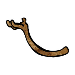 Obraz premium cartoon arm holding up