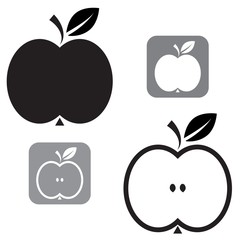 apple vector symbol