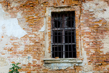 Fototapeta na wymiar window of old building