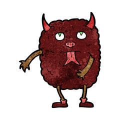 funny cartoon monster