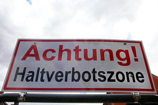 Halteverbotszone