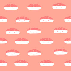 Cute sushi background