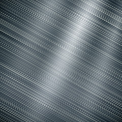 Brushed metal aluminum background