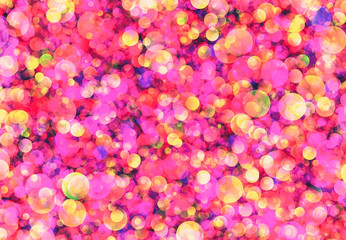 Bokeh light vintage background