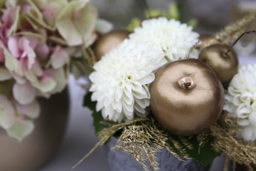 bouquet d'hivers montage florale