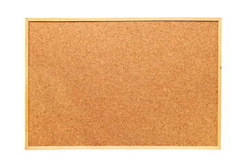 Fototapeta premium isolated cork board